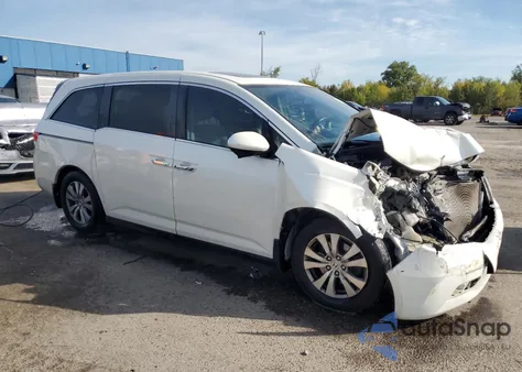 2016 Honda Odyssey Exl из США, поврежденный, VIN 5FNRL5H69GB093021